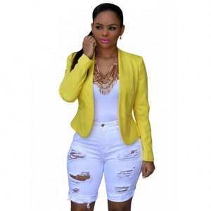 Summer Women Ripped Shorts Jeans High Waist Cut Out Street Lady <b>Sexy</b> Nightclub Stripper Denim <b>Pants</b> - Product Image 4