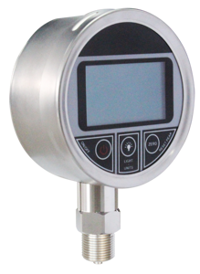 0-1000 Bar ad alta precisione manometro digitale con registratore di dati 100mm in acciaio inox OEM - Product Image 4