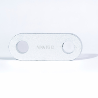 Plaque à oeil ovale en acier galvanisé à chaud PD VINA TG12 raccord de liaison de ligne électrique accessoire de plaque suspendue PD