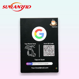 Soporte de PVC Acrílico Personalizado con NFC para Reseñas de Google y Menú con Código QR - Product Image 2