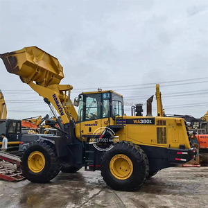 Chargeur frontal KOMATSU WA380-6 d'occasion en état de fonctionnement Chargeur sur pneus d'origine avec noyau de moteur Composants à Shanghai en Chine - Product Image 1