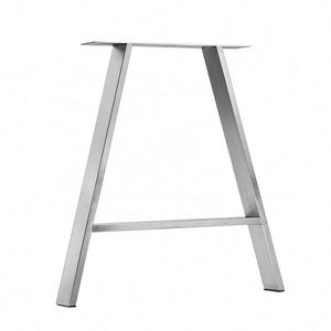 Simple Style A-Shaped Stainless Steel <b>Table</b> <b>Legs</b> for Kitchen Living Room Workshop Outdoor Hospital Use for Apartment Metal - Product Image 2