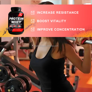 Hizmet başına ambalaj seçenekleri ile yetişkin yağsız kas büyümesi için özel çilek lezzet Whey izole <span class=keywords><strong>Protein</strong></span> tozu - Product Image 4