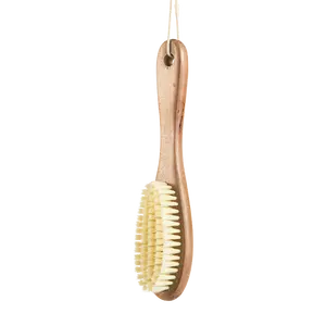 Handle Cleaning Shoe Brush Factory Custom Free Logo Horsehair Bristle Plastic Large Size Wood Silk Cleaning Products Shoes Sole