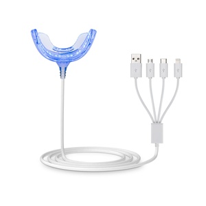 New Arrival Home Use Mini <b>Teeth</b> <b>Whitening</b> Kit LED Blue Light 16 Leds Whiten Pen Multi-Purpose Toothpaste Accessories Nature - Product Image 3