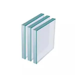 tempered glass high quality ornamental glass10mm 12mm 30mm clear insulated laminated Toughened building and industrial gl