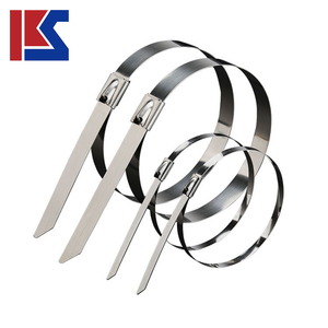 Attaches-câbles en acier inoxydable autobloquants SS304, attaches métalliques robustes pour <span class=keywords><strong>fixation</strong></span> sécurisée, 4,6 mm 150 mm 700 mm - Product Image 1