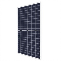 Panneau Solaire Monocristallin Bifacial Type N de Grade A à Demi-Cellules Double Verre 650W, Efficacité 23,25% - Prix de Gros