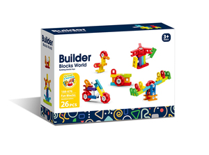 Nhà Sản Xuất ABS Bảng Chữ Cái Khối Chơi Thiết Lập Giáo Dục Sáng Tạo Tự Làm Lắp Ráp H-Hình Gạch Trò Chơi Xây Dựng Khối Thân Thiện Với Môi - Product Image 5