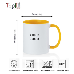 <span class=keywords><strong>Taza</strong></span> de 11 oz <span class=keywords><strong>con</strong></span> Doble Color y Borde en Contraste, Personalizable <span class=keywords><strong>con</strong></span> Logotipo e Impresión de Fotos, Recubierta para Sublimación, Regalo Personalizado - Product Image 5