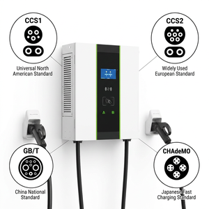 Station de recharge rapide pour véhicules électriques CE 40KW 60KW DC, chargeur EV rapide, étanche IP54, haute efficacité pour voitures électriques, usage commercial et domestique - Product Image 5