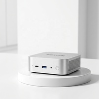 Mini PC haute performance MQR, AMD R7 7735H, 32 Go de mémoire LPDDR5, SSD NVMe PCIe de 1 To, 4K UHD, WiFi6, double système d'exploitation, Win11 Pro, Linux, bureau