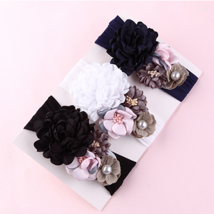 Diadema de Flores Grandes <span class=keywords><strong>para</strong></span> Bebé Niña, Accesorios <span class=keywords><strong>para</strong></span> el Cabello, Diadema Suave <span class=keywords><strong>para</strong></span> Niños, <span class=keywords><strong>Turbante</strong></span> Elástico <span class=keywords><strong>para</strong></span> Recién Nacidos - Product Image 4