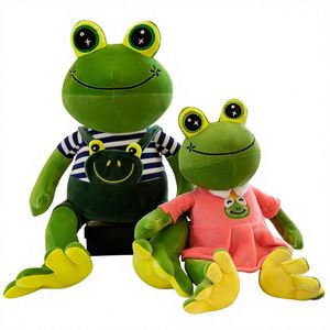 Peluches de Rana para Parejas, Lindos Peluches de Rana de Dibujos Animados, Regalos para Niños de 30cm-50cm - Product Image 4