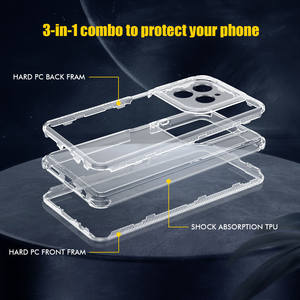 Custodia Armor 360 3 in 1 Antiurto <span class=keywords><strong>per</strong></span> <span class=keywords><strong>Honor</strong></span> X6C X7D X9D X5C, <span class=keywords><strong>Cover</strong></span> <span class=keywords><strong>per</strong></span> Cellulari <span class=keywords><strong>Honor</strong></span> Play <span class=keywords><strong>10</strong></span> X8D, Fundas Procas Piezas - Product Image 4