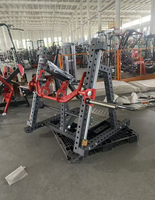 Machine à Rameurs en T de Qualité Supérieure, Appareil d'Entraînement Smith Row à Charge de Plaques pour Exercices du Dos et du Haut du Corps