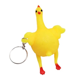 New Sensory Squeeze Toys for Boys Girls Children Soft Blasts Laying Hens <b>Squishy</b> Slow Rising Cat PU Foam Stress Relief Toy - Product Image 1