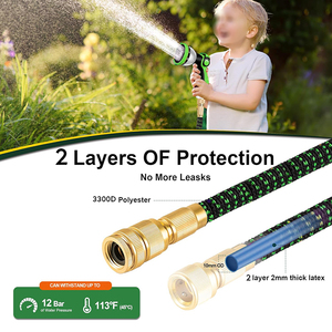 50ft 100ft Expandable Rubber Reel Flexible Water for Lawn and Irrigation - Product Image 5
