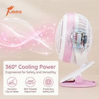 Mini ventilateur de bureau USB de 4 pouces, inclinable à 360 degrés, ventilateur de refroidissement portable pour bureau, ordinateur portable, ventilateur de table silencieux personnel