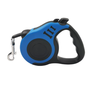 مقود كلب قابل للسحب للخدمة الشاقة-قفل أوتوماتيكي بمقبض مانع للانزلاق للكلاب والكلاب البالغة - Product Image 6