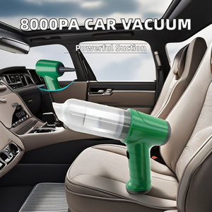 Xách tay không dây xe máy hút bụi thông minh 8000PA hút mạnh mẽ ABS cầm tay không dây giặt khô có thể sạc lại - Product Image 2