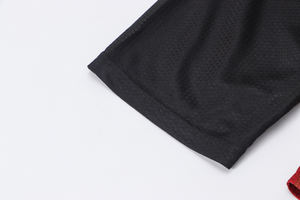 บริการออกแบบลายเสื้อเจอร์ซีย์จักรยานเสือภูเขาแบบไล่เฉดสีส้มแดง ระบายอากาศได้ดี ผลิตโดยโรงงาน ZEDE สำหรับการปั่นจักรยานเสือภูเขาบนเส้นทางขรุขระ - Product Image 4