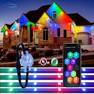 Misrabbit 30Mm Rgbw Ucs2904 Outdoor Waterdichte Led <span class=keywords><strong>Pixel</strong></span> Track Lichtbron Permanente Ip68 Rated Draadloze Kerstverlichting - Product Image 6