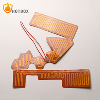 Elementos calefactores flexibles de película de poliimida Calentador Kapton Calentador PI
