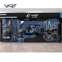 Zone de jeu d'arcade de jeu VR bon marché, simulation de réalité virtuelle personnalisée, parc à thème, parc d'attractions de jeu VR