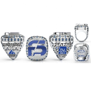 Nuevos anillos de aleación personalizados de campeonato de juego de competición de béisbol para mujeres y niñas - Product Image 5