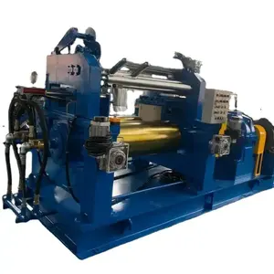 Rubber Sheet Calendering Machine ,PLC Control Rubber calendar Rubber