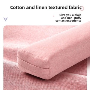 Yoga Bolster <b>Rectangular</b> Pillow with Sponge Inside 64x24x13cm for Meditation - Product Image 6