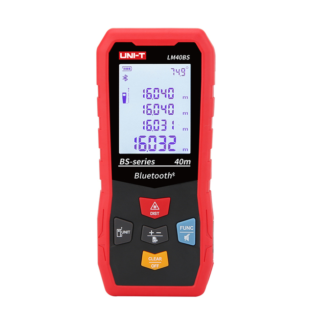 UNI-T LM40BS Laser Distance Meter LM50BS LM60BS LM80BS LM100BS LM120BS