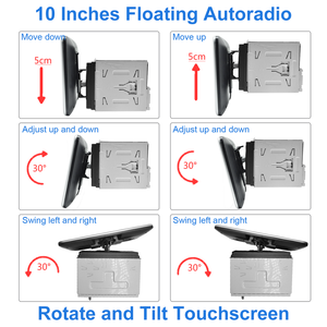 10.1&quot; Car Headrest Monitor Auto Multimedia Audio Video <strong>Player</strong> Support 1080P HD LCD Touch Screen with <strong>Speaker</strong> <strong>Bluetooth</strong> MP4 MP5 - Product Image 6