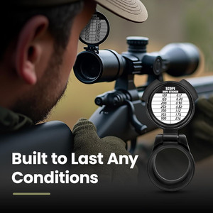 Phạm vi DOPE sticker có thể ghi có thể tháo rời tự dính nhãn cho dài-phạm vi chụp <span class=keywords><strong>Rifle</strong></span> - Product Image 6