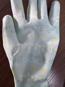 قفازات البستنة المخصصة قفازات السلامة المغلفة اللاتكس العمل البستنة مع نصائح حادة ، للحديقة في زهرة - Product Image 5