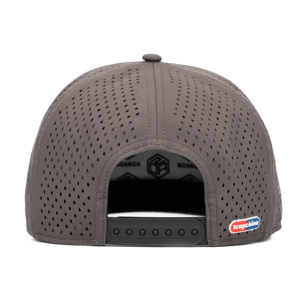 TCAP China 5 Panel Custom <b>Waterproof</b> Laser Cut Drilled Hole Perforated <b>Hat</b> - Product Image 3