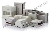 Boîte de projet en plastique instrument boîte de jonction pour carte de circuit imprimé de Haute qualité personnalisé PLC rail din boîtier boîtier en plastique