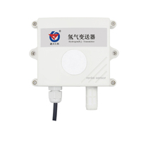 Détecteur de gaz H2 mural de haute précision RS485 4-20mA capteurs d'hydrogène électrochimiques