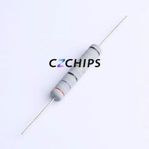 Resistencia de Orificio Pasante KNP10W-27ohm 5%-AP, Componente de Orificio Pasante (THT), D7.5xL41mm, Bobinada, 27 Ohm, 5%, 500V - Product Image 1