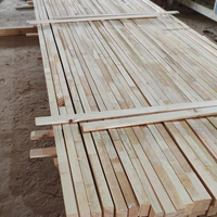 Lattes de bois de Paulownia, Peuplier et Pin à jointure à languettes pour composants de meubles et matériaux de moulage en bois