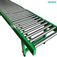 Convoyeur à rouleaux fixe sur mesure pour palettes, usage intensif, pour déchargement manuel |   Approvisionnement direct d'usine