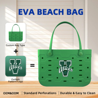 Sac fourre-tout pratique, grand, portable, couleur unie, avec chaînes, pour les voyages à la plage, construction robuste, supporte de lourdes charges, imperméable et anti-affaissement