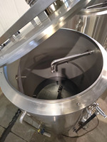 Cuve de fermentation professionnelle pour kombucha 300L 400L 500L, système de fermentation évolutif pour une qualité constante