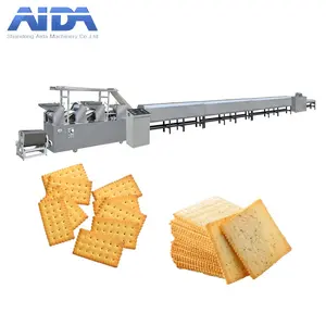 Machine à gaufres industrielle Offre Spéciale Machine à gaufres Ligne complète de fabrication de biscuits Ligne de production de gaufres