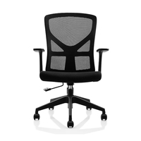 Chaise de bureau exécutive moderne à dossier haut en tissu avec fonction de massage ergonomique, accoudoirs réglables et pivotante, idéale pour la salle de sport et le bureau