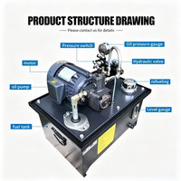 Unité d'alimentation hydraulique industrielle personnalisée, usinée CNC, durable, conception non standard, station hydraulique électrique