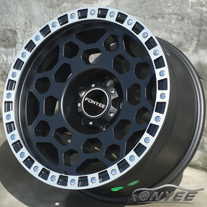 Fonyee pour <span class=keywords><strong>Black</strong></span> <span class=keywords><strong>Rhino</strong></span> Deep Dish Off Road 6 trous de cosse Huecos 17 pouces 17x8.5 5x127 6x139.7 larges roues de voiture Auto Rines <span class=keywords><strong>jantes</strong></span> <span class=keywords><strong>Jantes</strong></span> - Product Image 5