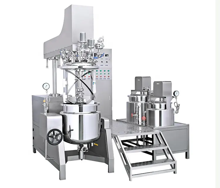 200 л вакуумный эмульгирующий гомогенизатор, смешивающая машина, оборудование для производства косметики