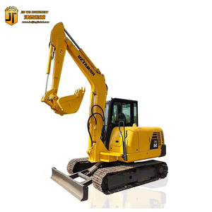 Excavadora de cadenas Komatsu PC56-7 usada de 5 toneladas, modelo 2023, 95% NUEVA con motor, bomba y cojinete originales japoneses - Product Image 1
